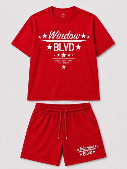 View Everything Different (Window Blvd) Shorts set
