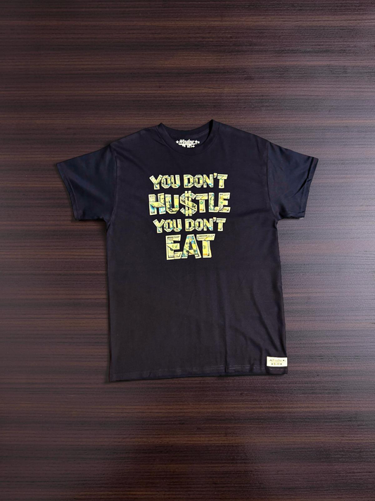 You don’t hustle you don’t eat ￼